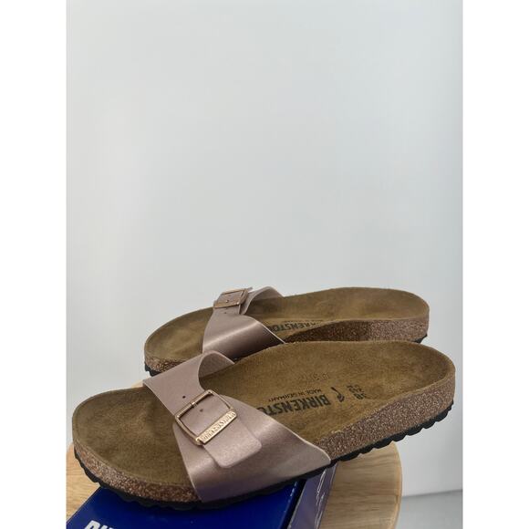 Birkenstock Madrid BS Ladies 7 Men's 5 EU 38 Copper Narrow fit - Picture 2 of 5